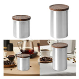 Maxbell Coffee Canister Decorative Coffee Bean Storage Container for Candy Nut Snack 380ml
