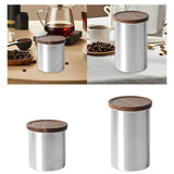 Maxbell Coffee Canister Decorative Coffee Bean Storage Container for Candy Nut Snack 380ml
