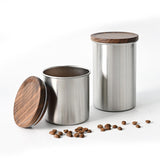 Maxbell Coffee Canister Decorative Coffee Bean Storage Container for Candy Nut Snack 380ml