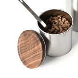 Maxbell Coffee Canister Decorative Coffee Bean Storage Container for Candy Nut Snack 380ml