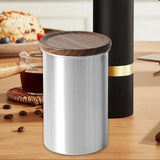 Maxbell Coffee Canister Decorative Coffee Bean Storage Container for Candy Nut Snack 580ml