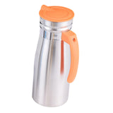 Maxbell 1000ml Stainless Steel Iced Tea Juice Pitcher for Restaurant Sturdy 8.5x23cm Orange