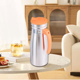 Maxbell 1000ml Stainless Steel Iced Tea Juice Pitcher for Restaurant Sturdy 8.5x23cm Orange