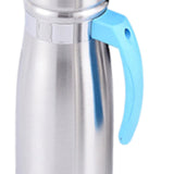 Maxbell 1000ml Stainless Steel Iced Tea Juice Pitcher for Restaurant Sturdy 8.5x23cm Blue