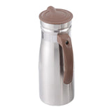 Maxbell 1000ml Stainless Steel Iced Tea Juice Pitcher for Restaurant Sturdy 8.5x23cm Brown