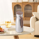 Maxbell 1000ml Stainless Steel Iced Tea Juice Pitcher for Restaurant Sturdy 8.5x23cm Brown