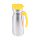 Maxbell 1000ml Stainless Steel Iced Tea Juice Pitcher for Restaurant Sturdy 8.5x23cm Yellow