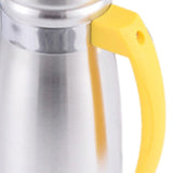Maxbell 1000ml Stainless Steel Iced Tea Juice Pitcher for Restaurant Sturdy 8.5x23cm Yellow
