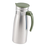 Maxbell 1000ml Stainless Steel Iced Tea Juice Pitcher for Restaurant Sturdy 8.5x23cm Green