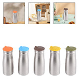 Maxbell 1.0 L Stainless Steel Iced Tea Juice Pitcher Sturdy for Restaurant 3.3x9inch Orange