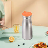 Maxbell 1.0 L Stainless Steel Iced Tea Juice Pitcher Sturdy for Restaurant 3.3x9inch Orange