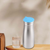 Maxbell 1.0 L Stainless Steel Iced Tea Juice Pitcher Sturdy for Restaurant 3.3x9inch Blue