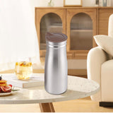Maxbell 1.0 L Stainless Steel Iced Tea Juice Pitcher Sturdy for Restaurant 3.3x9inch Brown