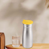 Maxbell 1.0 L Stainless Steel Iced Tea Juice Pitcher Sturdy for Restaurant 3.3x9inch Yellow