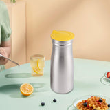 Maxbell 1.0 L Stainless Steel Iced Tea Juice Pitcher Sturdy for Restaurant 3.3x9inch Yellow