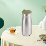 Maxbell 1.0 L Stainless Steel Iced Tea Juice Pitcher Sturdy for Restaurant 3.3x9inch Green