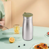 Maxbell 1.0 L Stainless Steel Iced Tea Juice Pitcher Sturdy for Restaurant 3.3x9inch Green