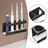 Maxbell Electric Toothbrush Holder Tooth Brush Organizer for Bathroom Shower Cabinet