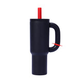 Maxbell Insulated Tumbler Keep Cold Resuable Coffee Cup for Fishing Women Men Picnic Black