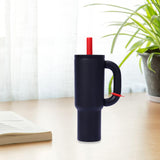 Maxbell Insulated Tumbler Keep Cold Resuable Coffee Cup for Fishing Women Men Picnic Black