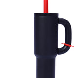 Maxbell Insulated Tumbler Keep Cold Resuable Coffee Cup for Fishing Women Men Picnic Black