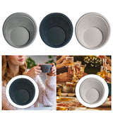Maxbell Silicone Drink Coaster Coffee Drink Mat Non Slip Placemat for Any Table white