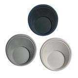 Maxbell Silicone Drink Coaster Coffee Drink Mat Non Slip Placemat for Any Table white