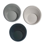 Maxbell Silicone Drink Coaster Coffee Drink Mat Non Slip Placemat for Any Table white