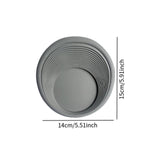 Maxbell Silicone Drink Coaster Coffee Drink Mat Non Slip Placemat for Any Table grey