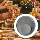 Maxbell Silicone Drink Coaster Coffee Drink Mat Non Slip Placemat for Any Table grey