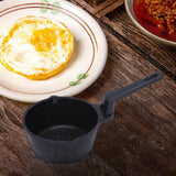 Maxbell Butter Warmer Pot with Handle Mini Oil Warmer Pot for Restaurant Frying Home Black