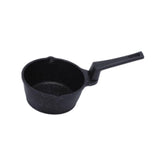 Maxbell Butter Warmer Pot with Handle Mini Oil Warmer Pot for Restaurant Frying Home Black