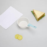 Maxbell Butter Warmer Pot with Handle Mini Oil Warmer Pot for Restaurant Frying Home White