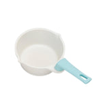 Maxbell Butter Warmer Pot with Handle Mini Oil Warmer Pot for Restaurant Frying Home White