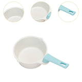 Maxbell Butter Warmer Pot with Handle Mini Oil Warmer Pot for Restaurant Frying Home White