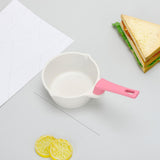 Maxbell Butter Warmer Pot with Handle Mini Oil Warmer Pot for Restaurant Frying Home Pink