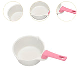 Maxbell Butter Warmer Pot with Handle Mini Oil Warmer Pot for Restaurant Frying Home Pink