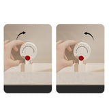 Maxbell Bathroom Shelf No Drill Elegant Bathroom Organizer for Apartment Toilet Dorm White