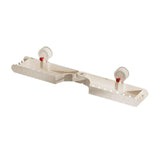 Maxbell Bathroom Shelf No Drill Elegant Bathroom Organizer for Apartment Toilet Dorm White