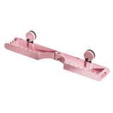 Maxbell Bathroom Shelf No Drill Elegant Bathroom Organizer for Apartment Toilet Dorm Pink