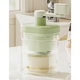 Maxbell Manual Ice Crusher Household Portable Rotary Ice Shaver for Party Bar Picnic with 3 Bowl