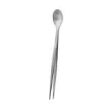 Maxbell 2in1 Spoon Tweezer Portable Dining Utensil for Celebrations Parties Catering Silver