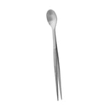 Maxbell 2in1 Spoon Tweezer Portable Dining Utensil for Celebrations Parties Catering Silver