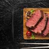 Maxbell 2in1 Spoon Tweezer Portable Dining Utensil for Celebrations Parties Catering Black