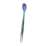 Maxbell 2in1 Spoon Tweezer Portable Dining Utensil for Celebrations Parties Catering Multicolor