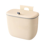 Maxbell Compost Bin Wall Mounted Garbage Can Wall Mounted for Under Sink Bathroom RV 8L