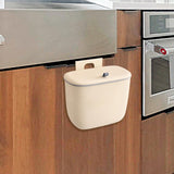 Maxbell Compost Bin Wall Mounted Garbage Can Wall Mounted for Under Sink Bathroom RV 8L