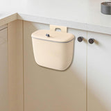 Maxbell Compost Bin Wall Mounted Garbage Can Wall Mounted for Under Sink Bathroom RV 8L