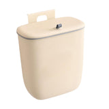 Maxbell Compost Bin Wall Mounted Garbage Can Wall Mounted for Under Sink Bathroom RV 12L