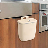 Maxbell Compost Bin Wall Mounted Garbage Can Wall Mounted for Under Sink Bathroom RV 12L